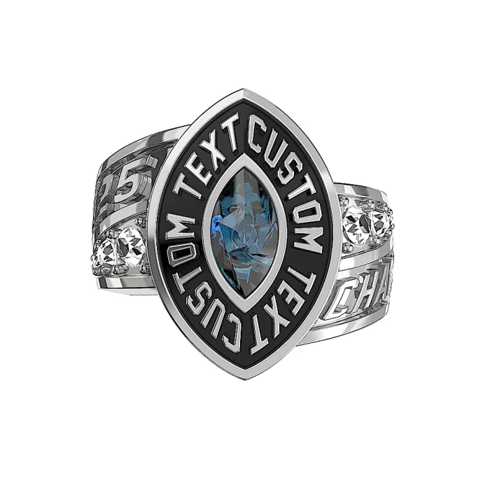 Premium Custom Class Rings - Marquise-Cut - Champtrove